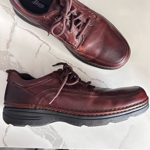 Bass | Men’s Stanley Brown Leather Oxford Shoes Size 11.5 main image 8